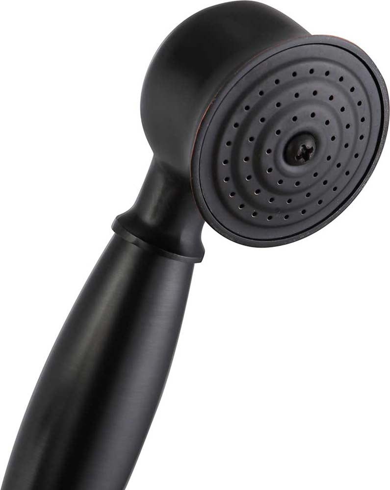 Anzzi Patriarch 2-Handle Deck-Mount Roman Tub Faucet with Handheld Sprayer in Oil Rubbed Bronze FR-AZ091ORB 11