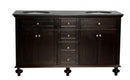 Belmont Decor Colonial Vanity 60" DT14D4-60 2
