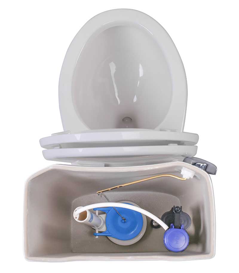 Anzzi Author 2-piece 1.28 GPF Single Flush Elongated Toilet in White T1-AZ063 10