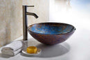 Anzzi Stellar Series Deco-Glass Vessel Sink in Sapphire Burst 4