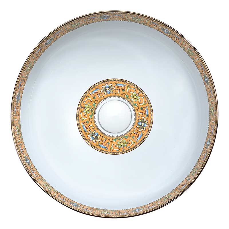 Anzzi Byzantian Series Ceramic Vessel Sink in Mosaic Gold LS-AZ266 2