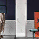 Anzzi Lancer 23 in. x 72 in. Semi-Frameless Shower Door with TSUNAMI GUARD in Brushed Nickel SD-AZ051-01BN 6