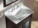 Ariel Kensington 31" Single Sink Vanity Set in Espresso 4