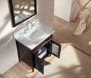 Ariel Kensington 31" Single Sink Vanity Set in Espresso 5