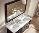 Ariel Kensington 61" Double Sink Vanity Set in Espresso 3