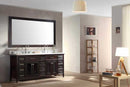 Ariel Kensington 73" Double Sink Vanity Set in Espresso 2