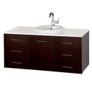 Wyndham Collection Arrano 48" Single Vanity Set - Espresso WC-B400-48-ESP 2