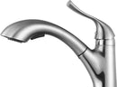 Anzzi Navona Single-Handle Pull-Out Sprayer Kitchen Faucet in Brushed Nickel KF-AZ206BN 15