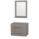 Wyndham Collection Centra 30" Single Bathroom Vanity for Undermount Sinks - Gray Oak WC-WHE009-30-SGL-VAN-GRO- 6