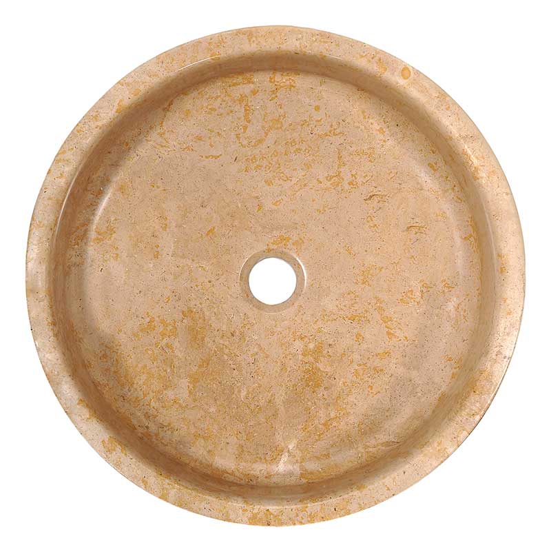 Anzzi Rune Natural Stone Vessel Sink in Classic Cream LS-AZ8238 2