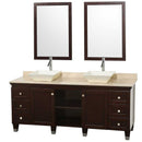 Wyndham Collection Premiere 72" Bathroom Double Vanity Set - Espresso WC-CG5000-72-ESP 6