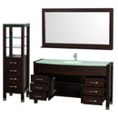 Wyndham Collection Daytona 60" Bathroom Vanity Set - Espresso WC-A-W2109-60-ESP-SET 2