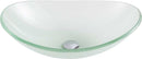 Anzzi Craft Series Deco-Glass Vessel Sink in Lustrous Frosted LS-AZ8128