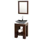 Wyndham Collection Amanda 22" Vanity Set - Espresso WC-MS005-22-ESP 4