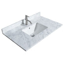 Wyndham Collection Sheffield 36" Single Bathroom Vanity - White WC-1414-36-SGL-VAN-WHT 6