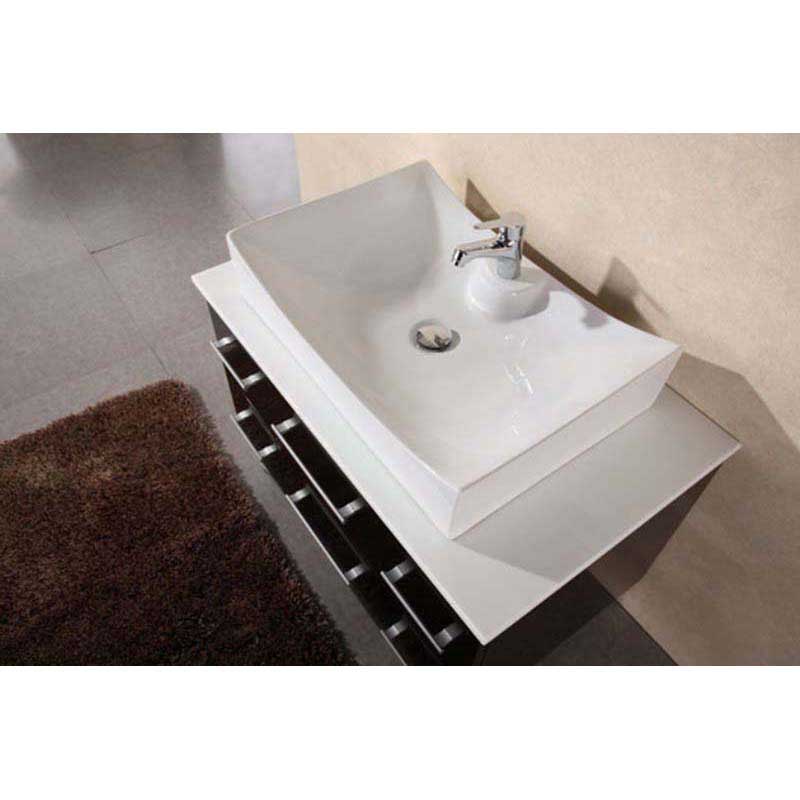Design Element Paris 36" Single Sink Vanity Set in Espresso 2
