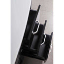 Design Element Waterfall 48" Single Sink Vanity Set w/ White Top 5