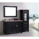 Design Element Hudson 48" Single Sink Vanity Set in Espresso 3
