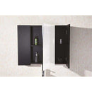 Design Element Portland 30" Single Sink - Wall Mount Vanity Set in Espresso 3