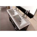 Design Element Citrus 48" Double Sink Vanity Set in Espresso 2
