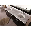 Design Element London 72" Double Sink Vanity Set in Espresso 2