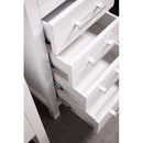 Design Element London 72" Double Sink Vanity Set in Pure White 5