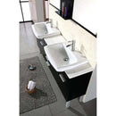 Design Element Belini 72" Double Sink Vanity Set in Espresso 3