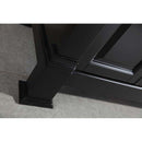 Design Element Marcos 72" Double Sink Vanity Set with Carrara White Marble Countertop in Espresso 4