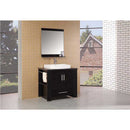 Design Element Washington 36" Single Sink Vanity Set in Espresso 7