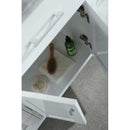 Design Element London 78" Double Sink Vanity Set in White 2