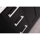 Design Element London 78" Double Sink Vanity Set in Espresso 4