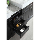 Design Element Odyssey 88" Double Sink Vanity Set with Trough Style Sinks 5