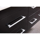 Design Element Springfield 53" Single Sink - Wall Mount Vanity Set in Espresso 2