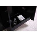 Design Element Cosmo 60" Double Sink Vanity Set in Espresso 4