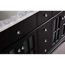 Design Element Imperial 60" Double Sink Vanity Set in Espresso 4