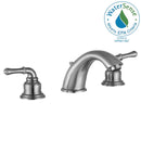 Anzzi Prince 8 in. Widespread 2-Handle Bathroom Faucet in Brushed Nickel L-AZ136BN 2