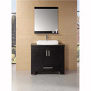 Design Element Washington 36" Single Sink Vanity Set in Espresso