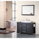 Design Element Washington 48" Single Sink Vanity Set in Espresso