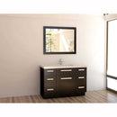 Design Element Moscony 48" Single Sink Vanity Set in Espresso