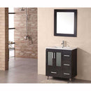 Design Element Stanton 32" Single Sink Vanity Set in Espresso