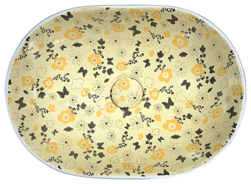 Anzzi Franco Series Ceramic Vessel Sink in Lemon Yellow LS-AZ264 4