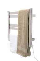 Anzzi Starling 6-Bar Stainless Steel Wall Mounted Electric Towel Warmer Rack in Polished Chrome 9