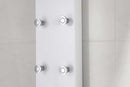 Anzzi Panther 60 in. 6-Jetted Full Body Shower Panel with Heavy Rain Shower and Spray Wand in White SP-AZ8088 24