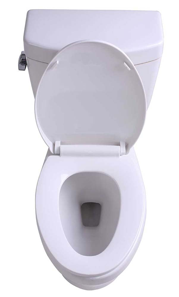 Anzzi Talos 2-piece 1.6 GPF Single Flush Elongated Toilet in White T1-AZ065 14