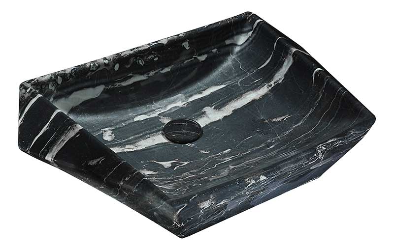 Anzzi Sona Series Ceramic Vessel Sink in Marbled Adobe LS-AZ278