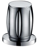 Anzzi Ribbon 3-Handle Deck-Mount Roman Tub Faucet in Chrome FR-AZ048CH 11