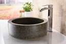 Anzzi Black Iro Vessel Sink in Speckled Stone LS-AZ8202 2