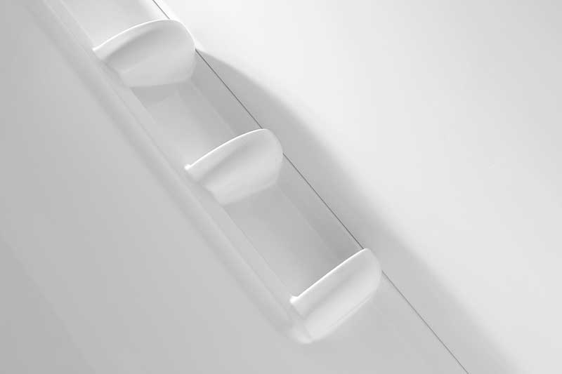 Anzzi Vasu 60 in. x 36 in. x 74 in. 2-piece DIY Friendly Corner Shower Surround in White