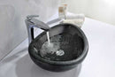 Anzzi Opal Peak Vessel Sink in Desert Black 2