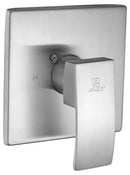 Anzzi Viace Series 1-Spray 12.55 in. Fixed Showerhead in Brushed Nickel